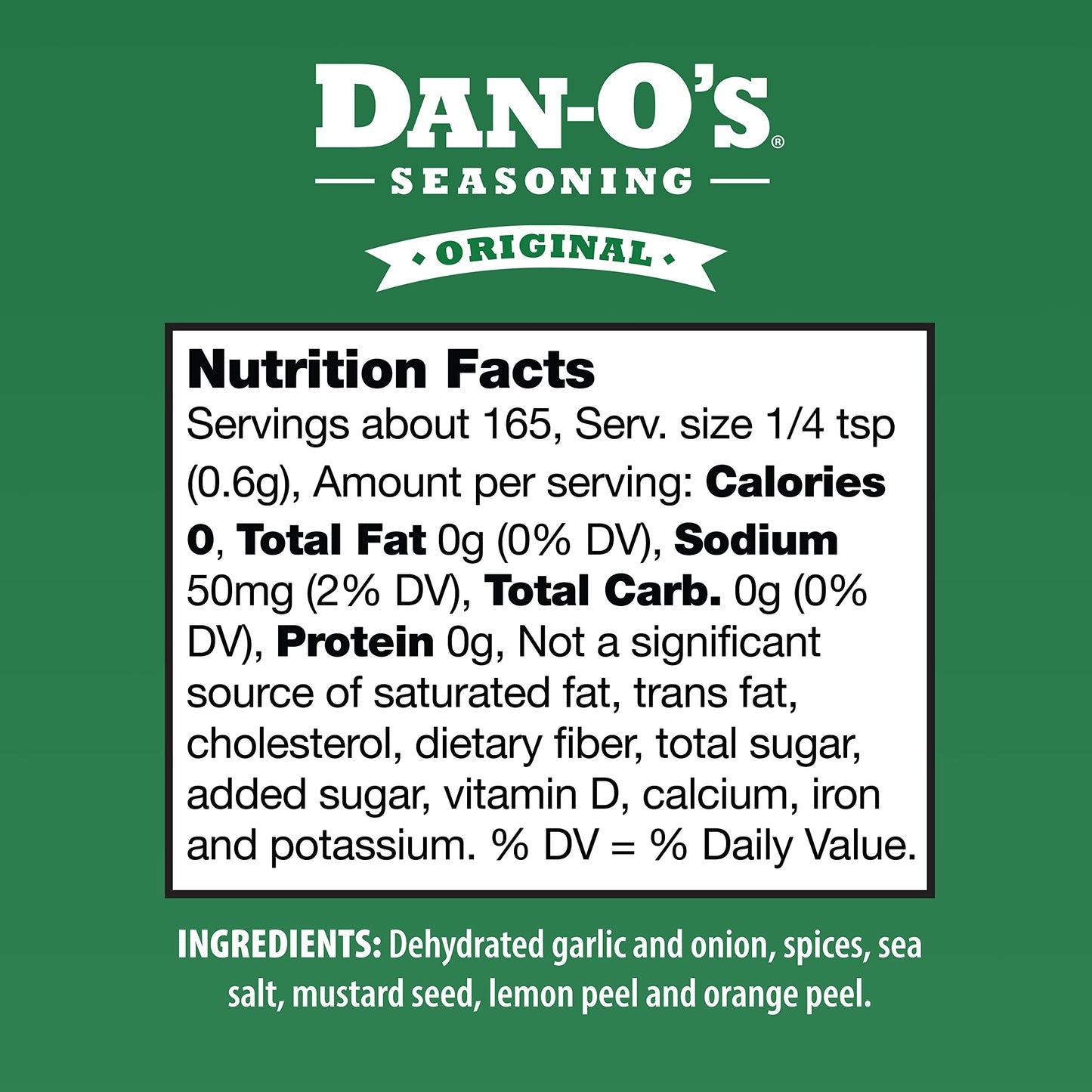Dan-Os Seasoning 2 Bottle Combo - Original & Crunchy - 3.5 oz Each