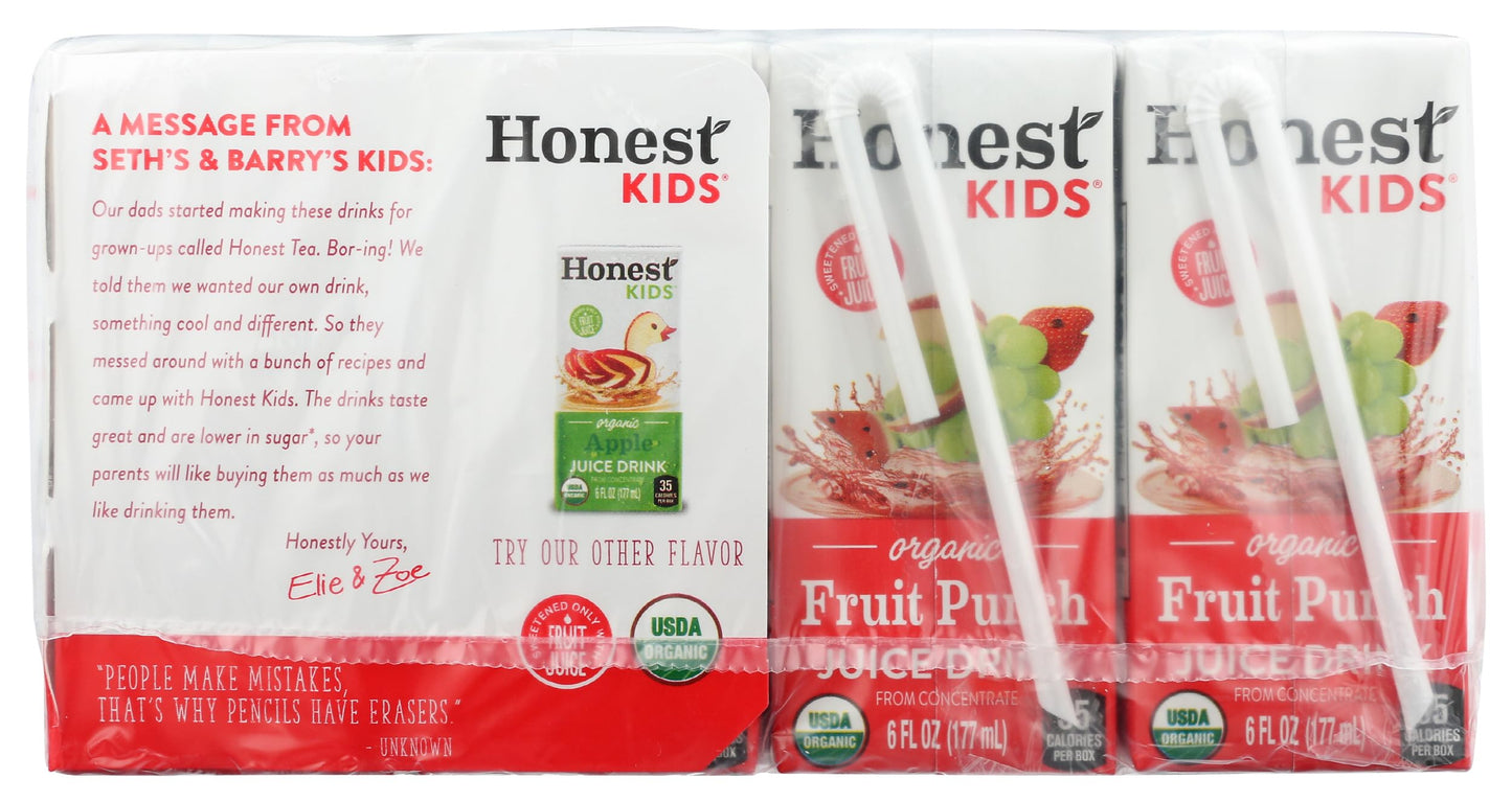Honest Kids Super Fruit Punch, 6 oz., 8 PK