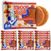 Stroop Club Traditional Organic Stroopwafel Caramel Treats | Vegan, Plant-Based and Dutch-Approved Indulgence - 24 Vegan Waffle 