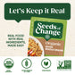 SEEDS OF CHANGE Organic Seven Whole Grains 8.5 Ounce (Pack of 12)