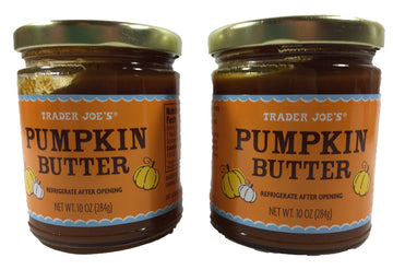 Trader Joe'S Pumpkin Butter, 2 Jars, 10 Ounces Each