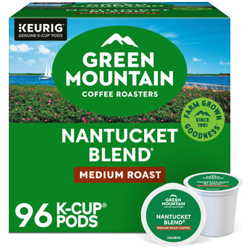 Green Mountain Coffee Roasters Nantucket Blend Keurig Single-Serve K-Cup Pods  Medium Roast Coffee  96 Count