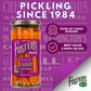 Fosters Pickled Carrots in a Jar, Original, 16oz, 2 Pack, Traditional Pickled Carrot Sticks Recipe for over 40 years, Low Calor
