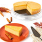 Davids Cookies Pumpkin Cheesecake - Gourmet Pumpkin Spice Cheesecake, Freshly Baked, Pre-Sliced 14 Pieces, 10 Inches
