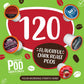 Coffee Pod Variety Packs Dark Roast Sampler  Assorted  Compatible with 2.0 K-Cup malt-inspired  Variety Pack  120 Count (Pack of 1)