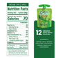 GoGo SqueeZ Organic Applesauce Fruit Puree, Unsweetened, 3.2 oz (Pack of 12), Gluten Free, BPA Free Pouches