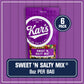 Kars Nuts Sweet N Salty Trail Mix - 8 Oz Resealable Bag, Pack Of 6 - Snacks For Adults And Kids