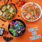 Bulk Krabby Patties Halloween Gummy Mix, Individually Wrapped Trick or Treat Candy, 60 Pieces Total, 19.05 Ounces
