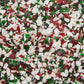 By The Cup Red, Green, And White Peppermint Candy Cane Pieces, 2 Lb Bulk Bag
