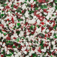 By The Cup Red, Green, And White Peppermint Candy Cane Pieces, 1 Lb Bulk Bag
