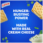 Lance Sandwich Crackers, Captains Wafers Cream Cheese and Chives, 20 Packs, 6 Sandwiches Each