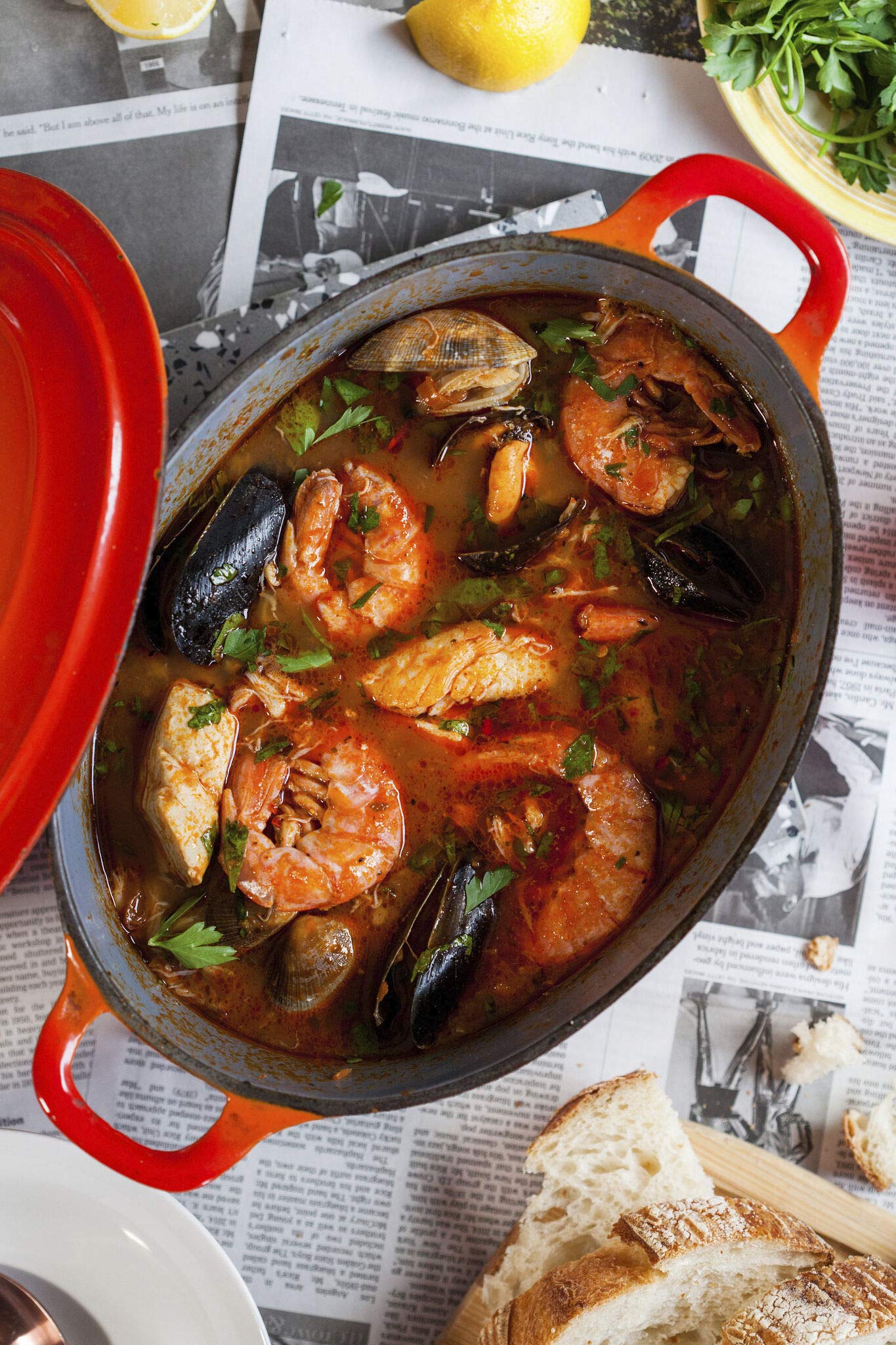 Sonoma Gourmet Cioppino Cooking Sauce, No Sugar Added, 32 Ounce Jars, Pack of 4, 2 Pound Total