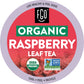 FGO Organic Raspberry Tea K-Cup Pods - Naturally Caffeine-Free, 24 Count (Pack of 1)