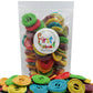 Firstchoicecandy Licorice Wheels Candy (Two Faced Rainbow 5 Pound)