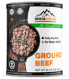 MOUNTAIN ESSENTIALS Canned Ground Beef Fully Cooked Ready to Eat 28 Ounce Pack of 1 No Water Added No Preservatives