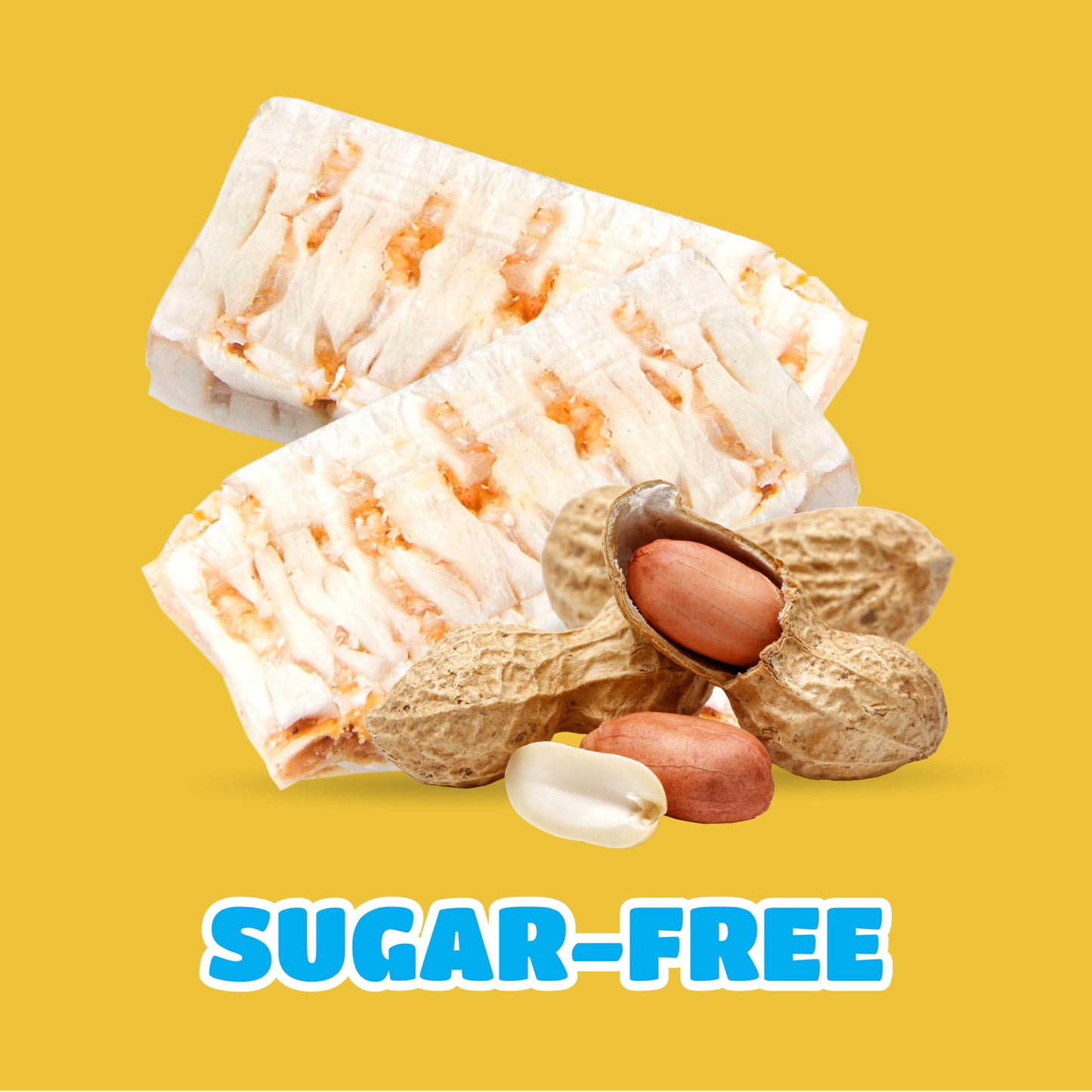 Atkinsons Sugar-Free Peanut Butter Candy Bars, 1-Pound Pack