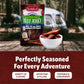 Bridgford Beef Jerky Roasted Garlic - 10 oz Pack of 4 - High Protein, Ready-to-Eat Snack
