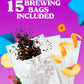 LOVARE Passion Fruit Loose Leaf Tea 80 g - Made in Ukraine - Black Tea, Orange Peel, Rosebuds, Calendula Petals, Safflower Petal