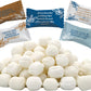 The Dreidel Company Buttermints, Fat-Free Mint Candies, 275 Count, Individually Wrapped, White