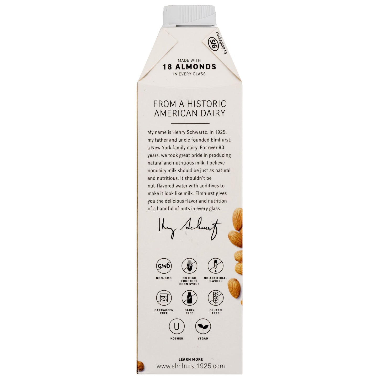 ELMHRST ALMONDS NSWT     (6x32.00)