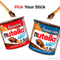 Nutella & GO! Chocolate Hazelnut Spread with Cocoa + Pretzel Sticks  10 Snack Packs  1.9 oz Each