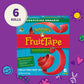 Annie'S Organic Fruit Tape, Swirly Strawberry, Non-Gmo And Organic Fruit Snacks, 6 Rolls