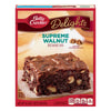 Betty Crocker Supreme Walnut Brownie Mix (Pack of 3) 16.5 oz Boxes