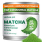 Venture Pal enhanced Ceremonial Grade Matcha Powder  Pure First Harvest Green Tea Powder - 100% Vegan  Gluten-Free  No Additives  Classic Grade (30g/1.06oz)