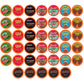 Two Rivers Coffee Chocolate Lovers Pods, Single Serve Cups, 40 Count, Compatible with K Cup Brewers