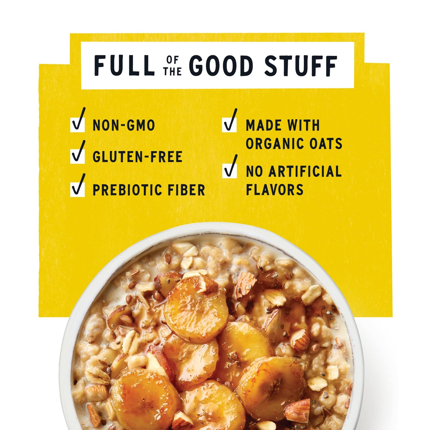 Purely Elizabeth Classic Cinnamon Superfood Oatmeal, with Prebiotic Fiber, Gluten Free & Non-GMO, 9.12 Oz (Pack of 6) (6 Pack, C