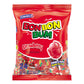 Colombina Bon Bon Bum Lollipops W/Bubble Gum Center, Strawberry Flavor, Individually Wrapped, Ideal For Party Favors And Gifts, 1 Pack (24 Count)