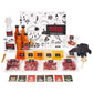 Thoughtfully DIY Hot Sauce Set, 24 Piece, Includes 5 Pepper Varieties, Red