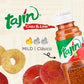Snak Club Tajin Gummy Candy Fruit Rings, Gummies with Chili and Lime Seasoning, Mild Spice, Gluten-Free and Vegan Snacks, Assort