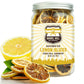 Barrel Roll Bar Essentials Dried Lemon Slices for Cocktails, 4 Ounce, Preservative Free, Large Dehydrated Lemons
