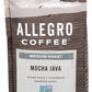 Allegro Coffee Mocha Java Ground Coffee, 12 Oz