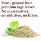 The Spice Way Sage Ground - (4 Oz) Dried Herb Leaves Powder
