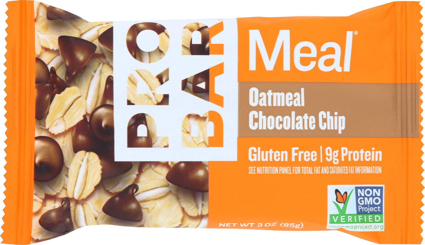 Probar Meal Oatmeal Bar Choco Chip, 3 Oz