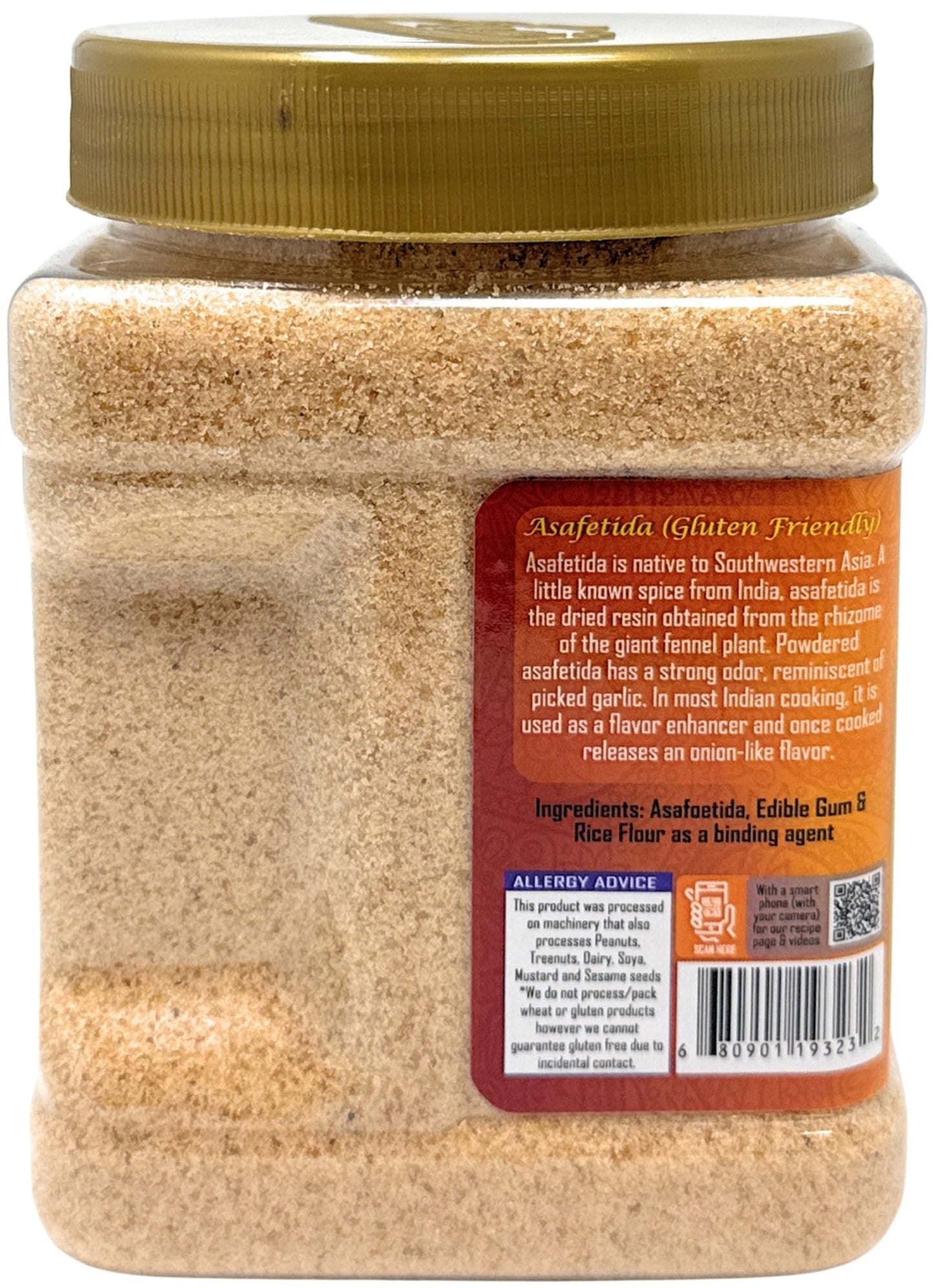 Rani Asafetida (Hing) Ground 21.1oz (1.32lbs) 600g Gluten Friendly, PET Jar ~ All Natural | Salt Free | Vegan | Non-GMO | Asafoe