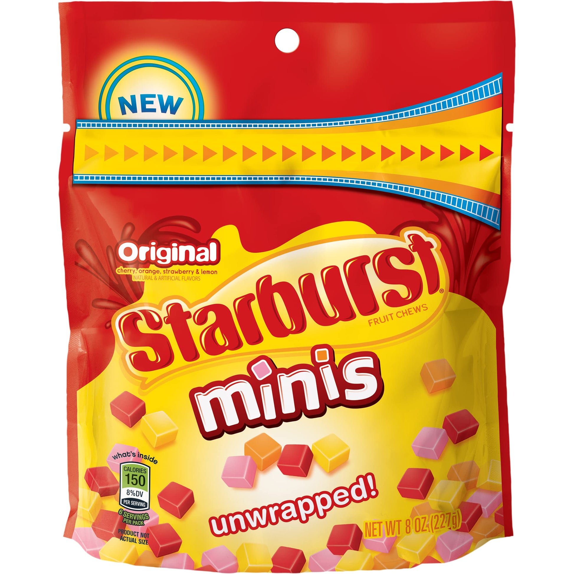 Wrigley Starburst Minis Stand Up Pack, 8 Oz