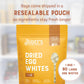 Judees Dried Egg White Powder - Gluten-Free, 16 oz - Ideal for Meringue, Icing, Shakes - Great for Breakfast & Camping Meals