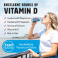 ShineWater Vitamin D Electrolyte Drink, Zero Sugar Hydration, 16 Fl Oz (Pack of 6)