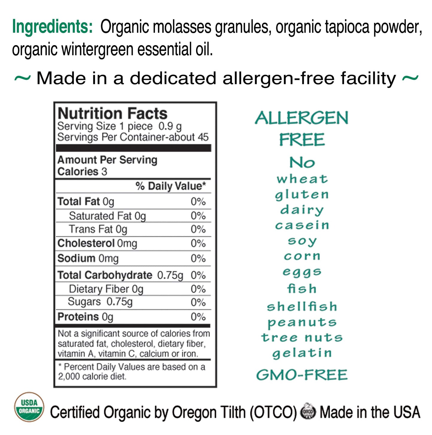 St. Claire'S Organic Breath Mints, (Wintermint, 1.5 Ounce Tin, Bundle Of 3) | Gluten-Free, Vegan, Gmo-Free, Plant-Based, Allerge