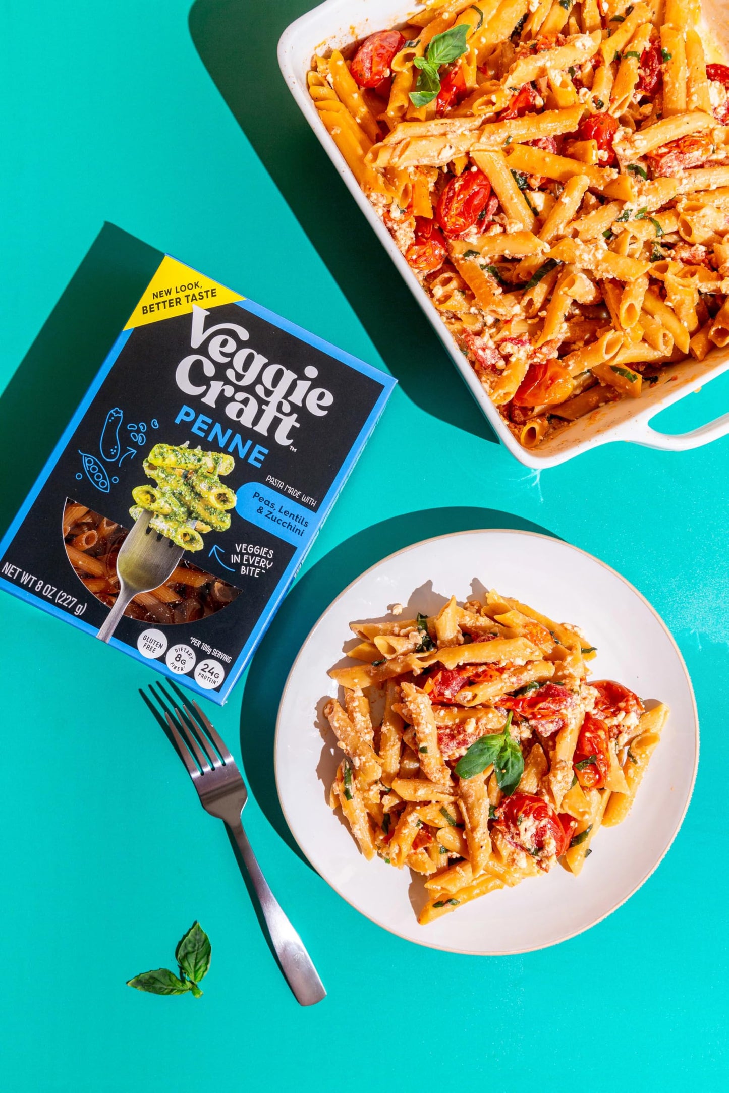 Veggiecraft Farms Zucchini Penne Pasta 8 OZ