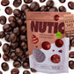 Nutic Gourmet Dark Chocolate Covered Espresso Beans, 5LB Bulk, Rich & Energizing Treat, Brown