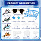 Aircraft Happy Birthday Cake Decoration Air Force Cake Topper Airplane Figurine Happy Birthday Cake Topper Mini Sunglasses Cloud