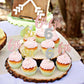 24 Pcs Six Cupcake Toppers Glitter Six 6Th Birthday Cupcake Picks Number 6 Six Cake Picks For Baby Shower Kids 6Th Birthday Anni