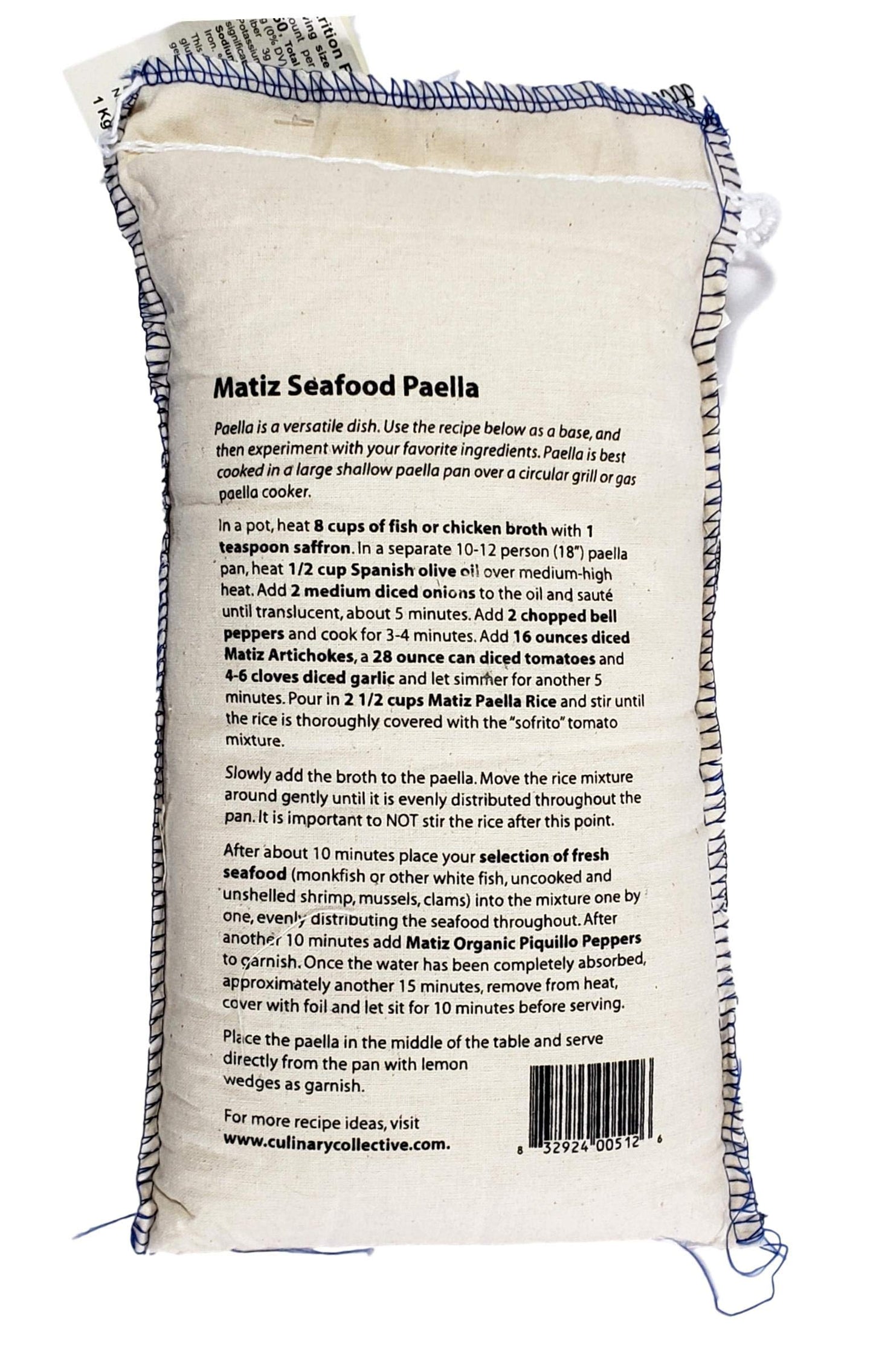 Matiz  a Paella Rice - Gluten Free, Round Medium Short Grain, 2.2 lbs. from Spain