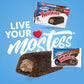 Hostess Chocolate Cake Twinkies, 10-Count Individually Wrapped Chocolate Sponge Cake Snack with Creamy Filling, Mini Cakes for O