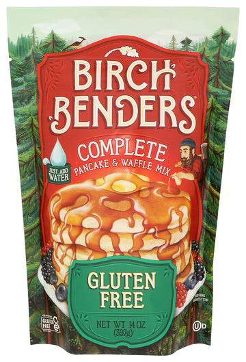 Birch Benders Gluten-Free Pancake and Waffle Mix, 14 Ounce (Pack of 1)