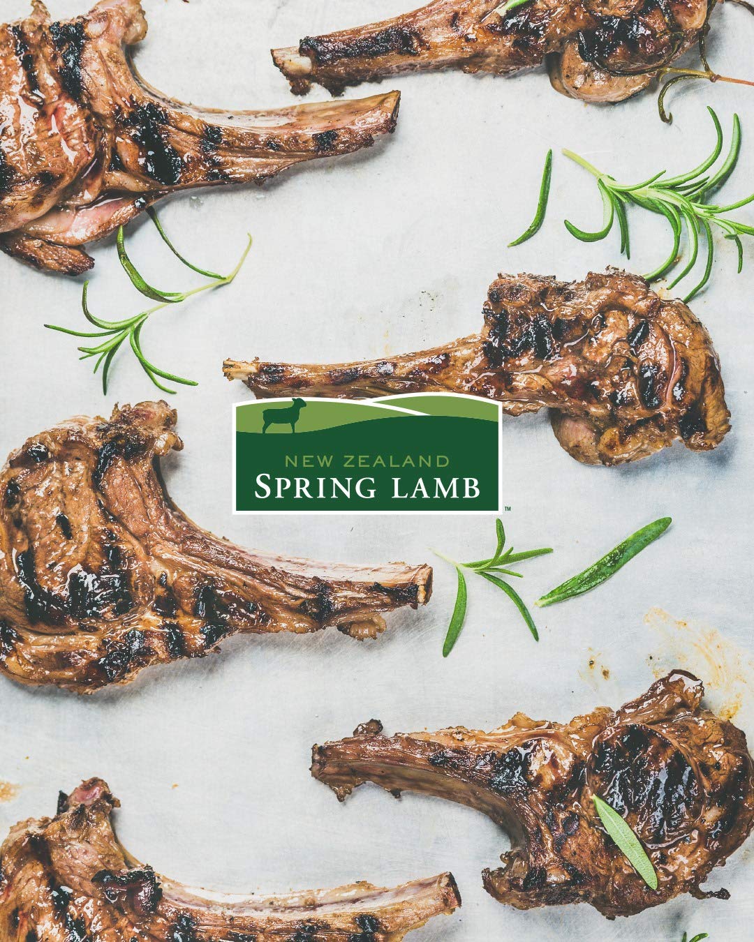 New Zealand Spring Lamb, Fresh New Zealand Lamb Rib Chops, 0.75 lb
